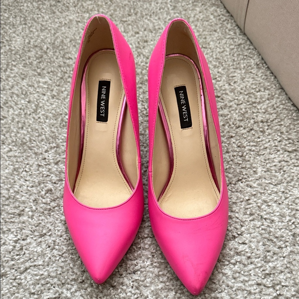 Pink Nine West Pumps